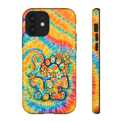 LOVE PAW PRINT SWIRL PHONE CASE  - TLHN2304264