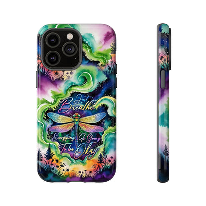 JUST BREATH DRAGONFLY  PHONE CASE  - TLHG2304264