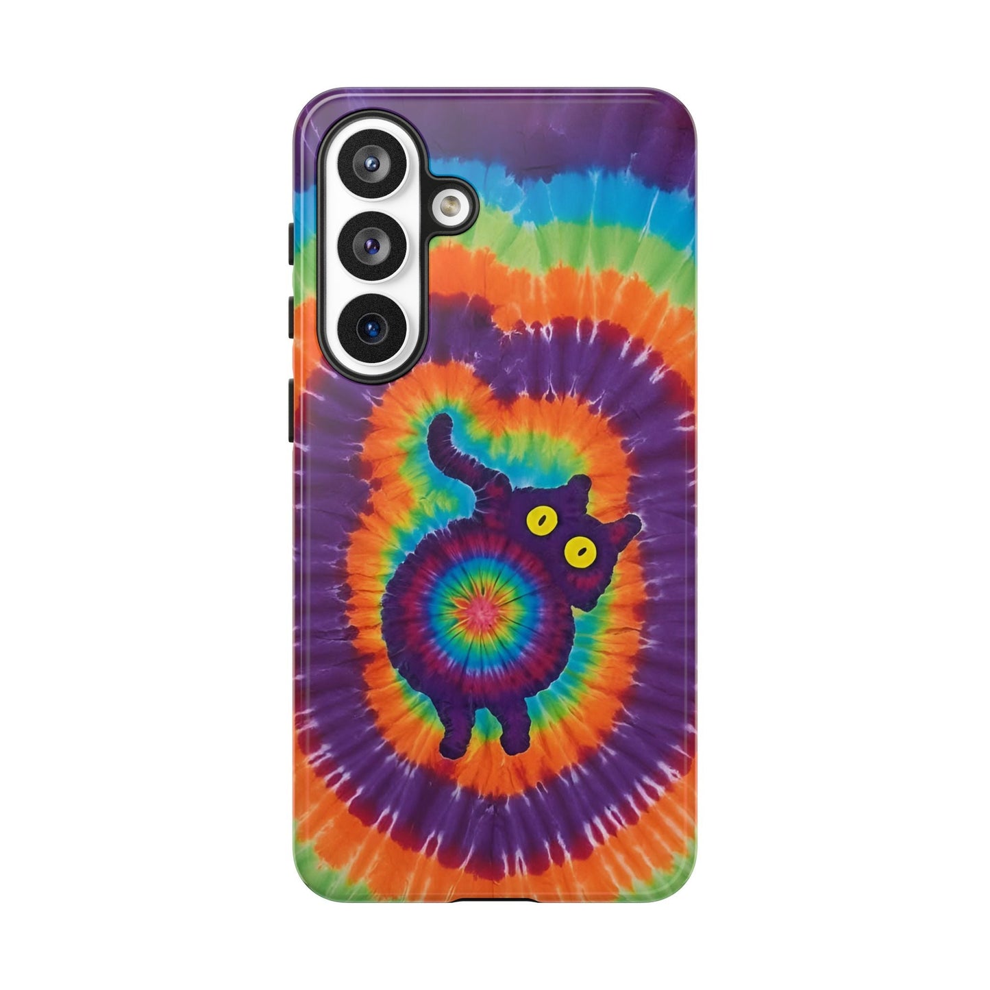FUNNY CAT SWIRL PHONE CASE - TLNO1604261