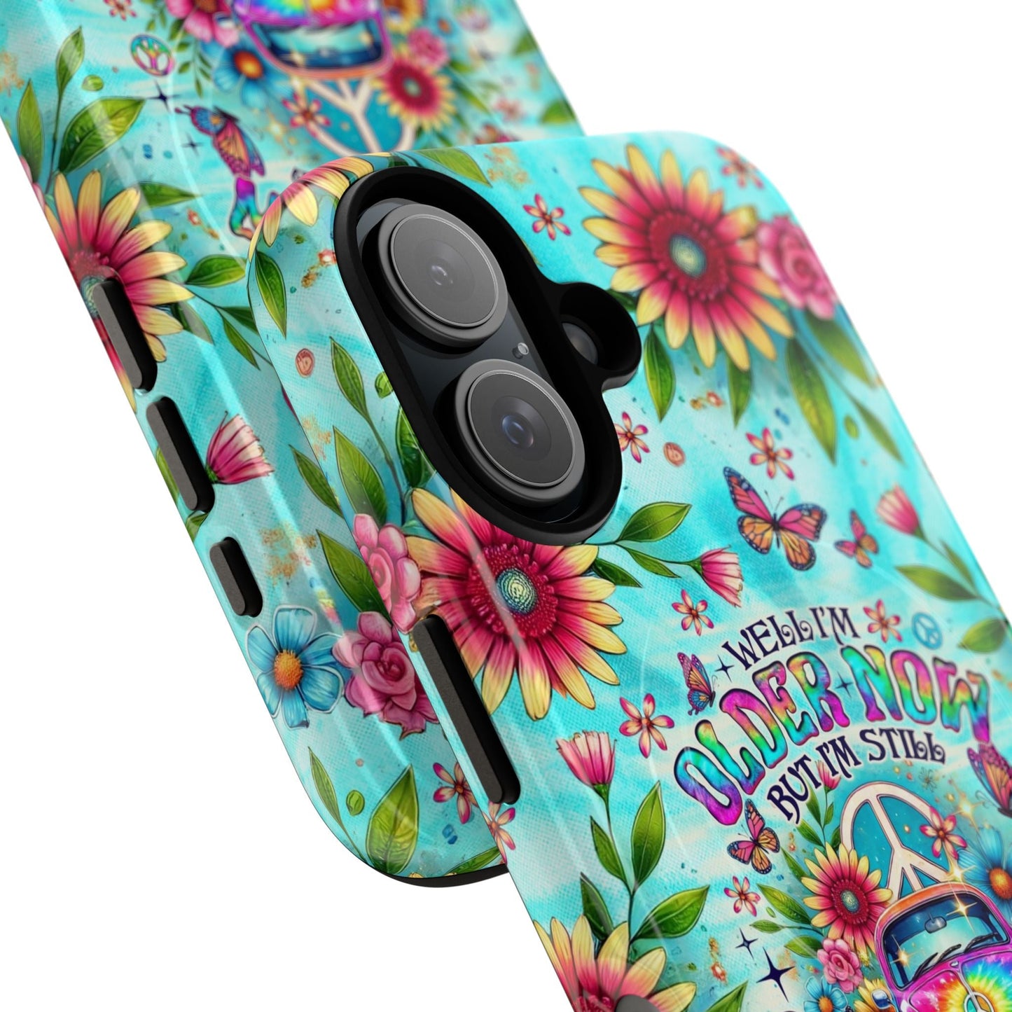 RUNNING AGAINST THE WIND CAR TIE DYE MAGNETIC PHONE CASE - TLNO1804254