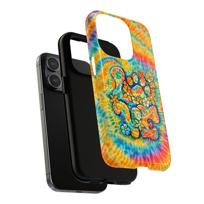 LOVE PAW PRINT SWIRL MAGNETIC PHONE CASE  - TLHN2304264
