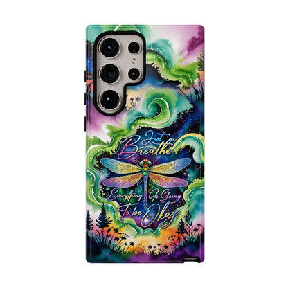 JUST BREATH DRAGONFLY  PHONE CASE  - TLHG2304264