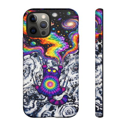 SCRATCHING CAT GALAXY PHONE CASE - KMTM1004261