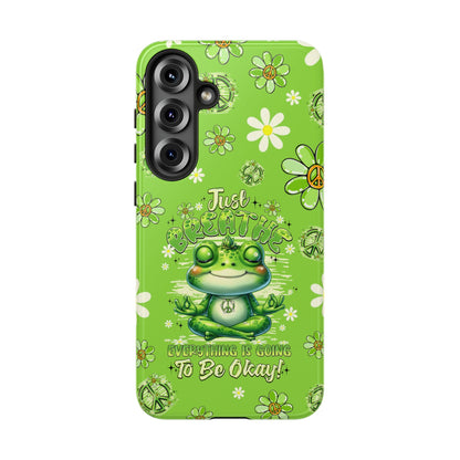 JUST BREATHE FROG PHONE CASE - TYQY1304261