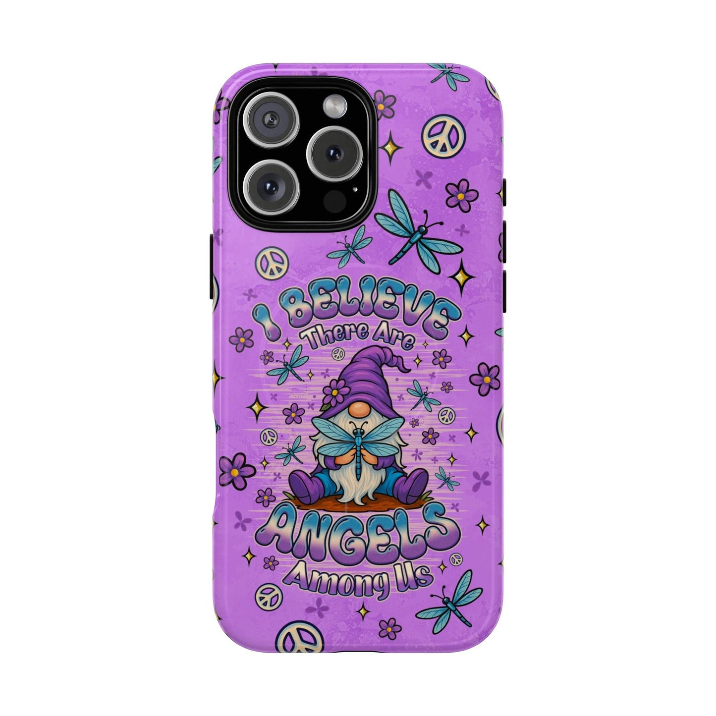 I BELIEVE THERE ARE ANGELS AMONG US GNOME MAGNETIC PHONE CASE - TLNO1604262