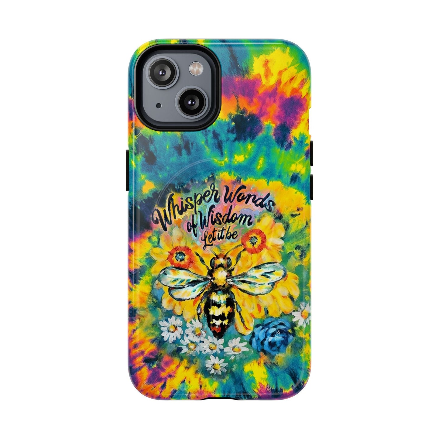 SUNFLOWER BEE WISDOM MAGNETIC PHONE CASE - RI2304262