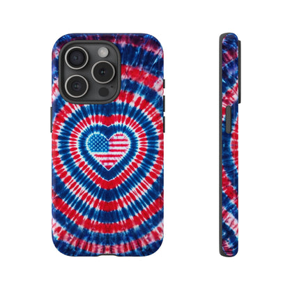 AMERICAN FLAG HEART PHONE CASE - TYPQ1304266