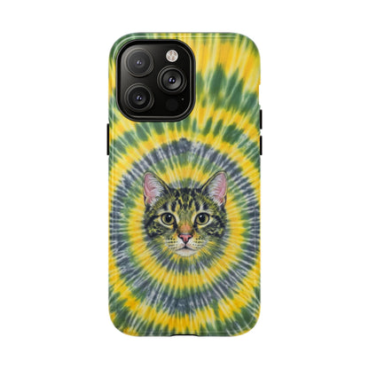 FUNNY CAT SWIRL MAGNETIC PHONE CASE - TLNT1604263