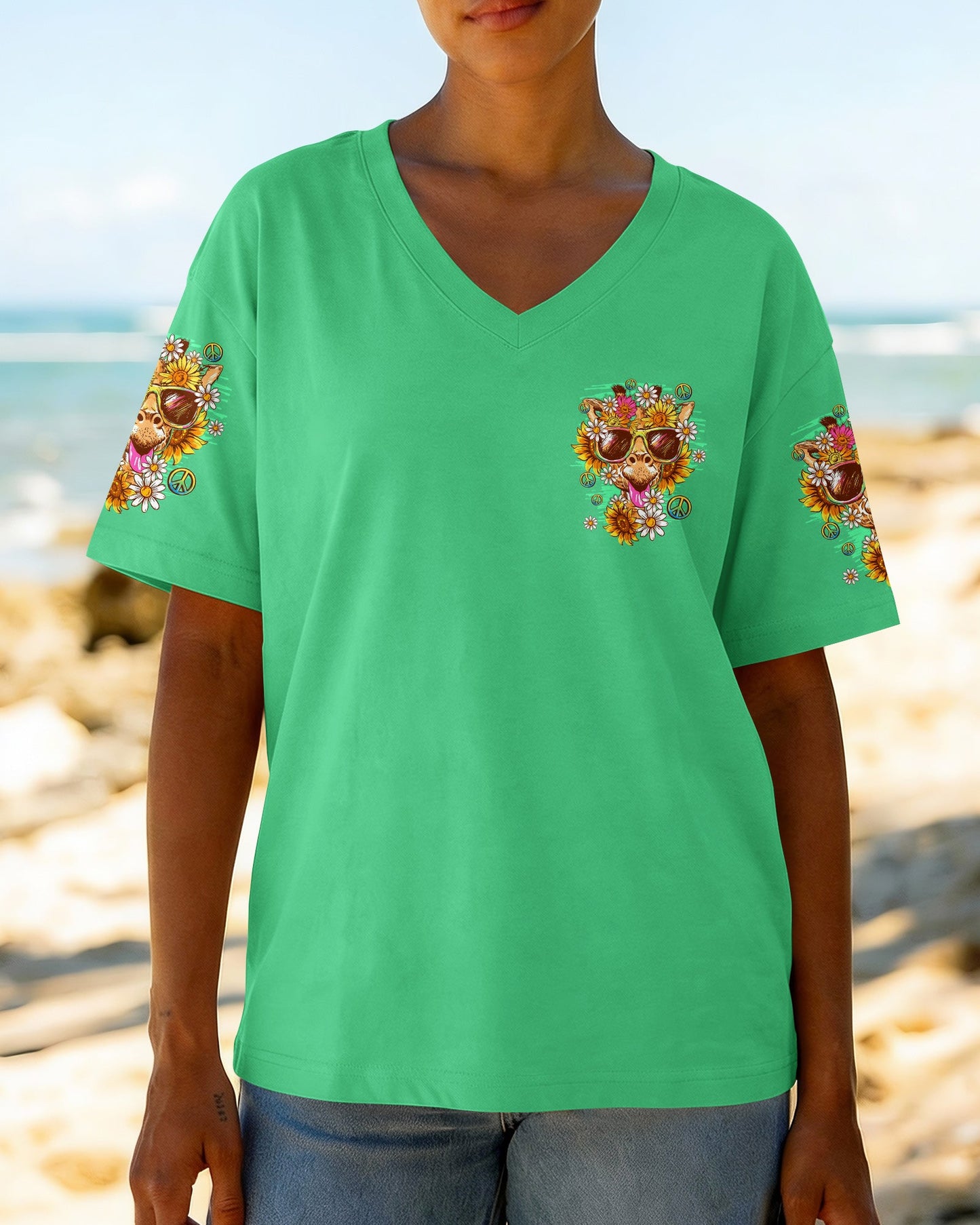 DRINK OF SUNSHINE GIRAFFE ALL OVER PRINT - TY2105262