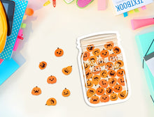 Load image into Gallery viewer, Personalized Pumpkin Halloween Reward Jar
