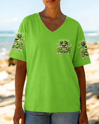 JUST BREATHE FROG  ALL OVER PRINT - TLNT2906261