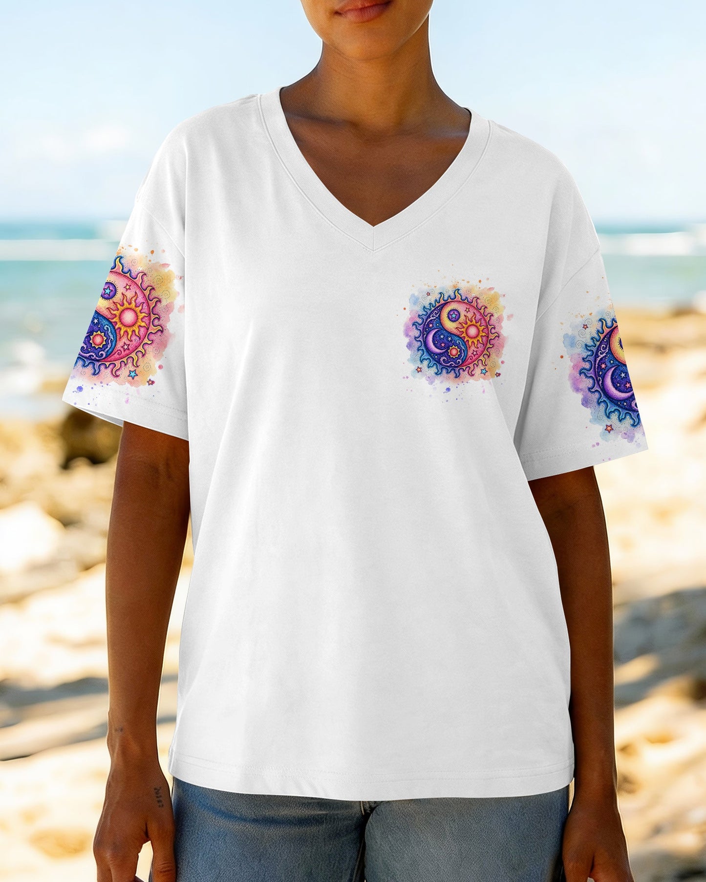 LIVE BY THE SUN FEEL BY THE MOON  ALL OVER PRINT - TLHG2904264