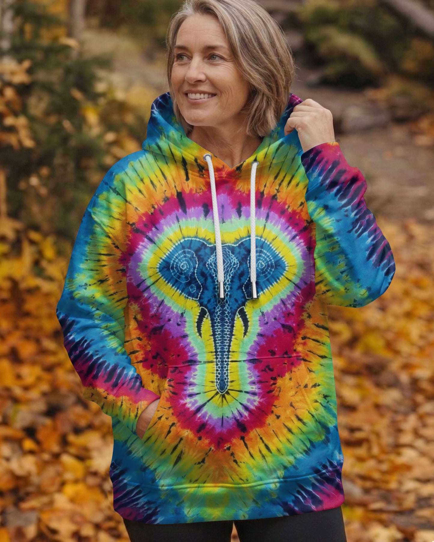 ELEPHANT HIPPIE ALL OVER PRINT  - TLTW1804261