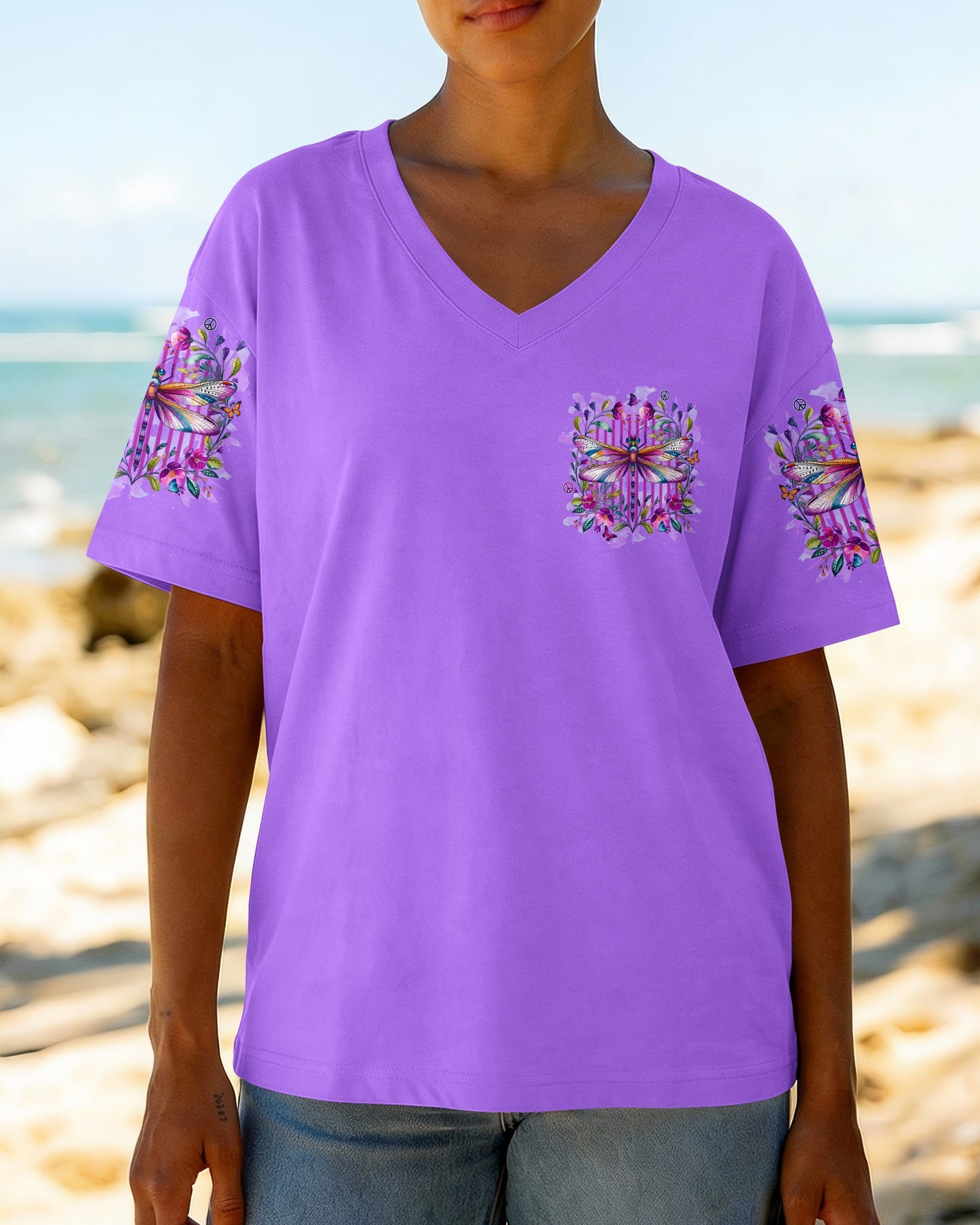 JUST BREATHE DRAGONFLY ALL OVER PRINT - TYLN1006262