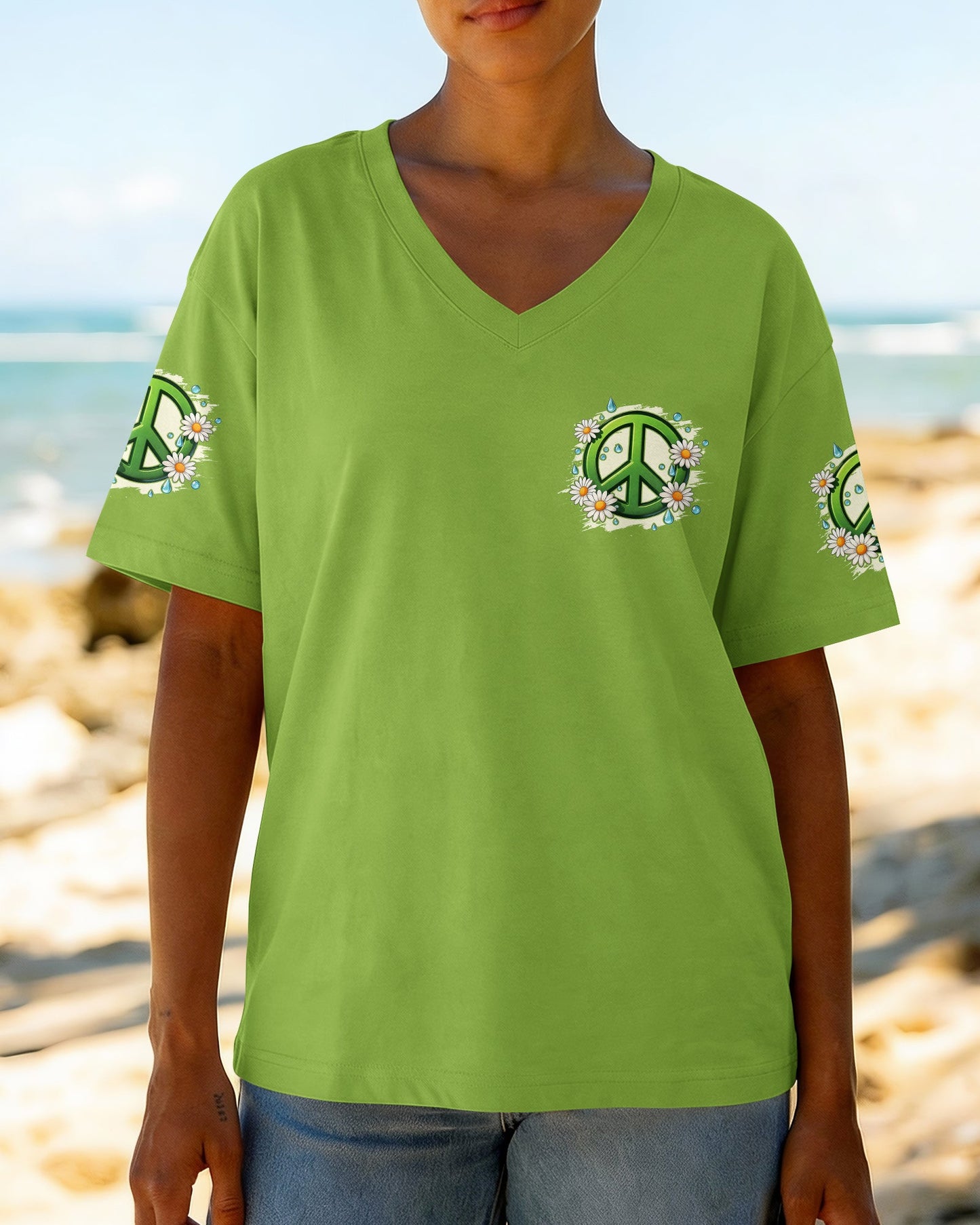BE YOU THE WORLD WILL ADJUST FROG ALL OVER PRINT - TYQY2605262