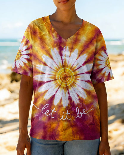 LET IT BE DAISIES BURST ALL OVER PRINT  - TLHN3006265