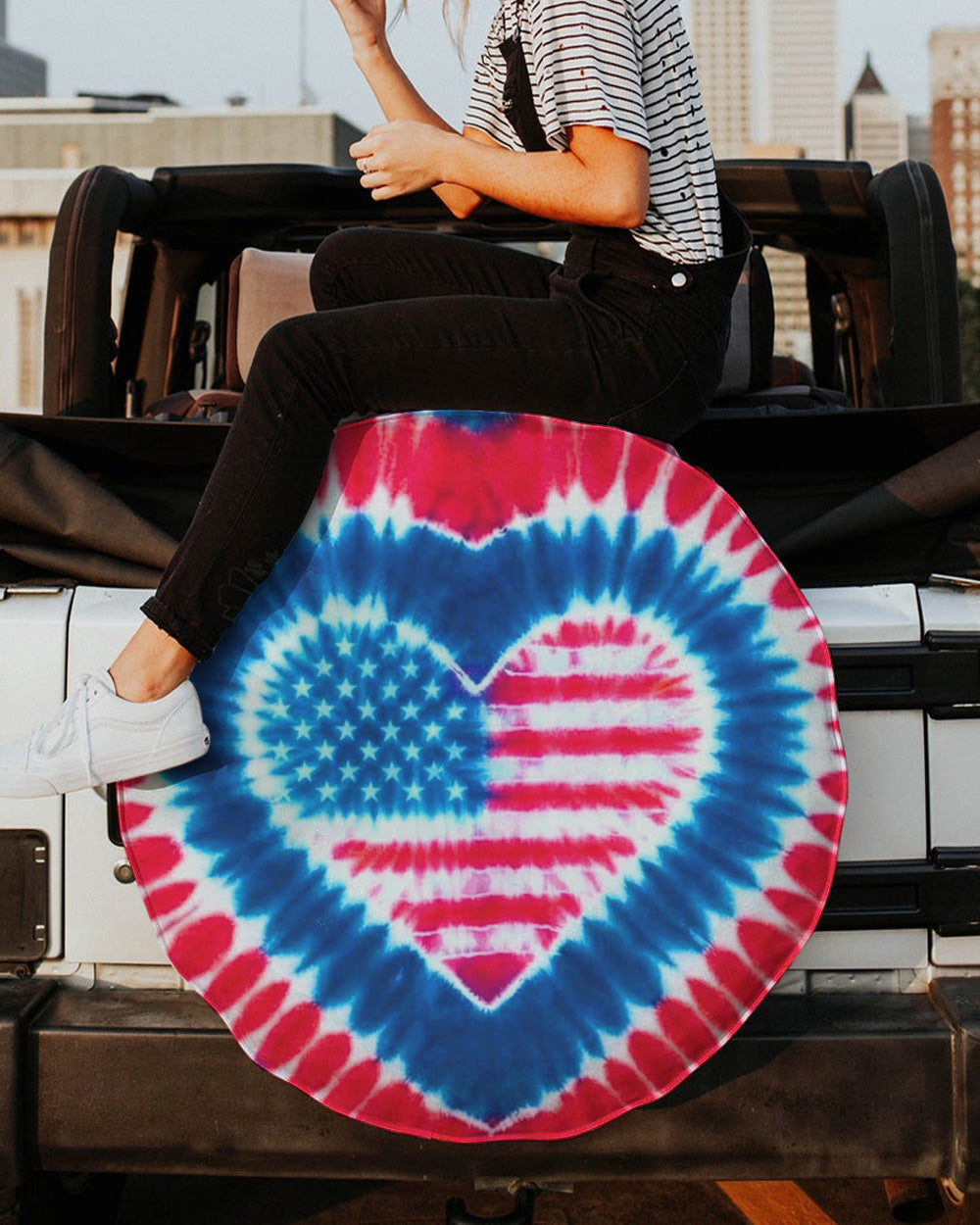 AMERICAN FLAG HEART AUTOMOTIVE - TYPQ1304261