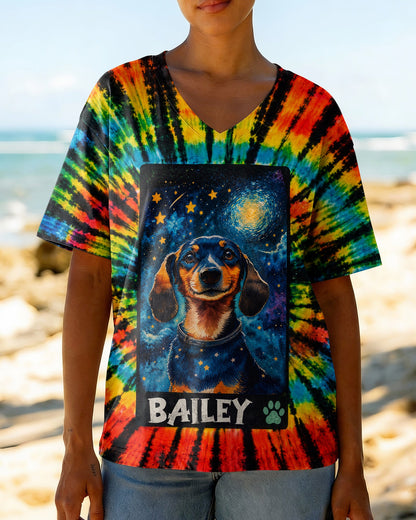 CUSTOM PET PORTRAIT GALAXY SWIRL ALL OVER PRINT - KMTM2306261