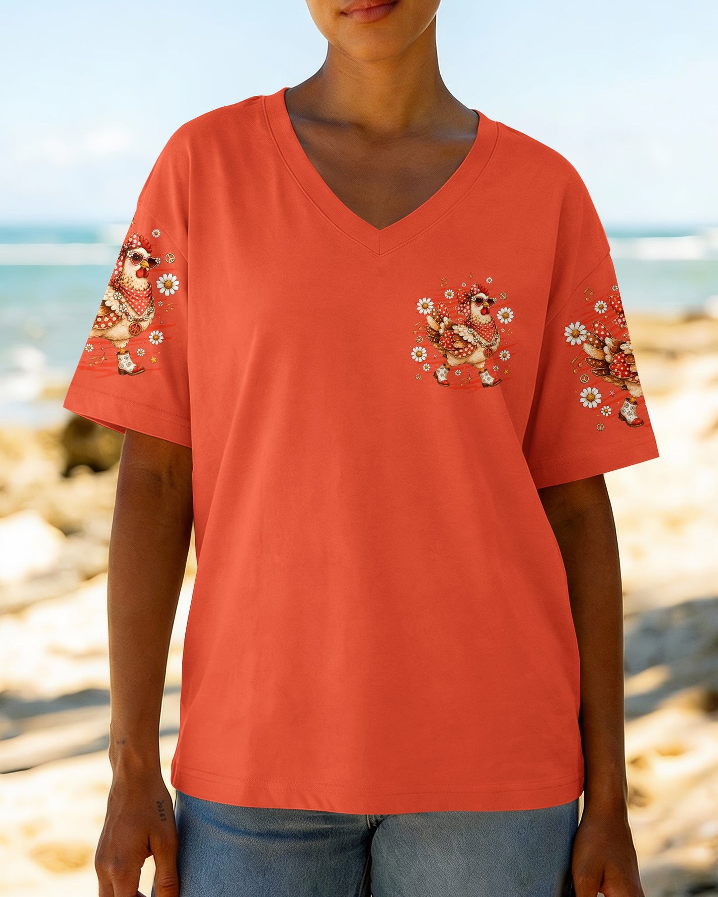 LET'S GO GIRLS HEN CHICKEN ALL OVER PRINT - TLTW2606261