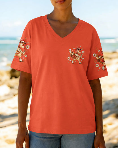 LET'S GO GIRLS HEN CHICKEN ALL OVER PRINT - TLTW2606261