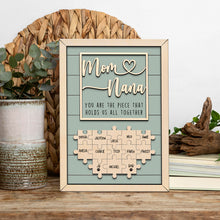 Load image into Gallery viewer, Mother&#39;s Day Custom Puzzle Sign for Grandmother
