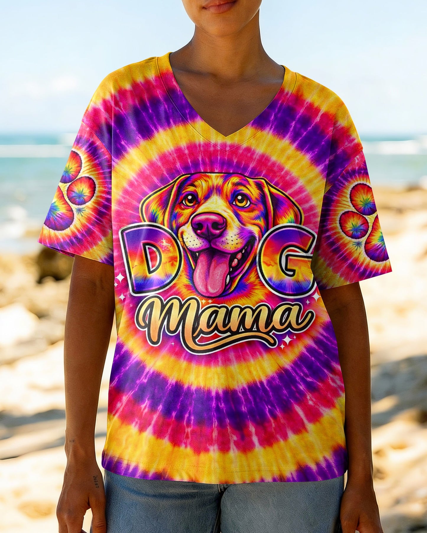 DOG MAMA LABRADOR   ALL OVER PRINT  - TLNT2104263