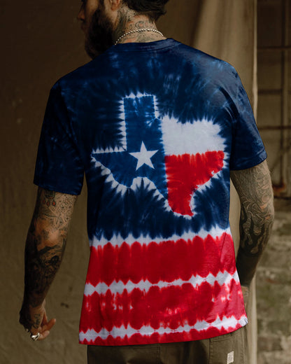 PEACE TEXAS MAP BURST ALL OVER PRINT   - TLTW1206261