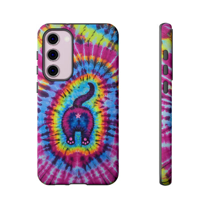 CAT COLORFUL SWIRL PATTERN PHONE CASE - TLTW1404263