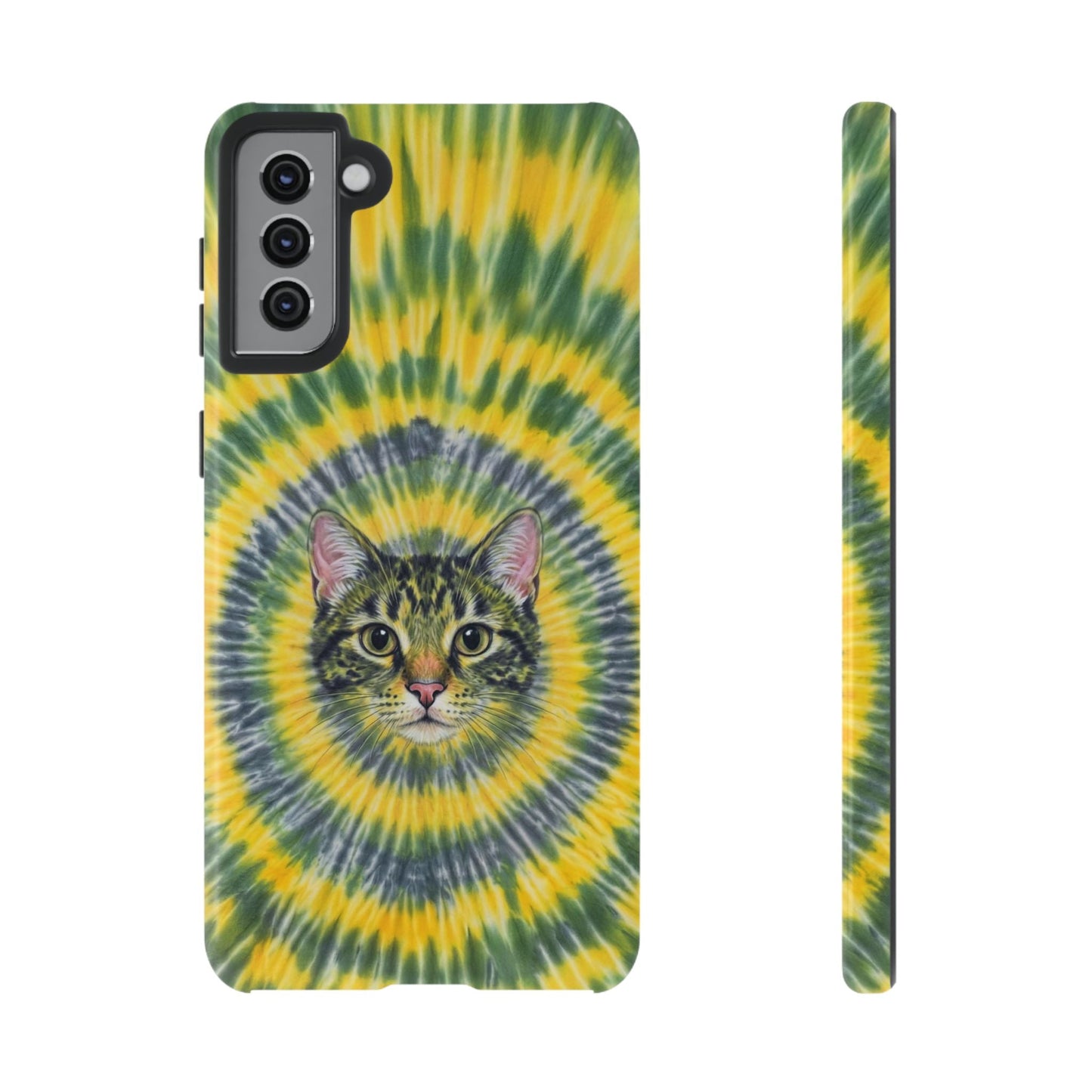 FUNNY CAT SWIRL  PHONE CASE - TLNT1604263