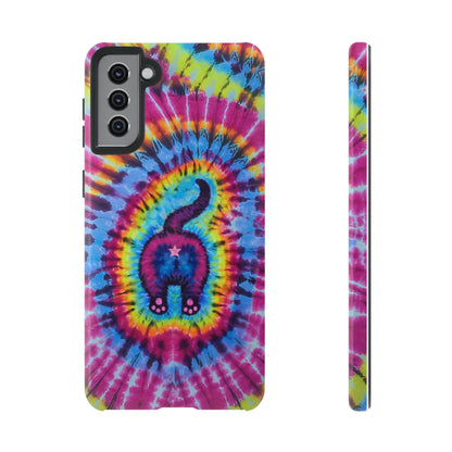 CAT COLORFUL SWIRL PATTERN PHONE CASE - TLTW1404263