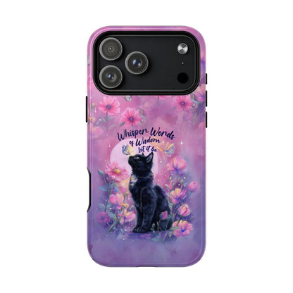 WHISPER WORDS OF WISDOM LET IT BE CAT MAGNETIC PHONE CASE - TLHG2605264