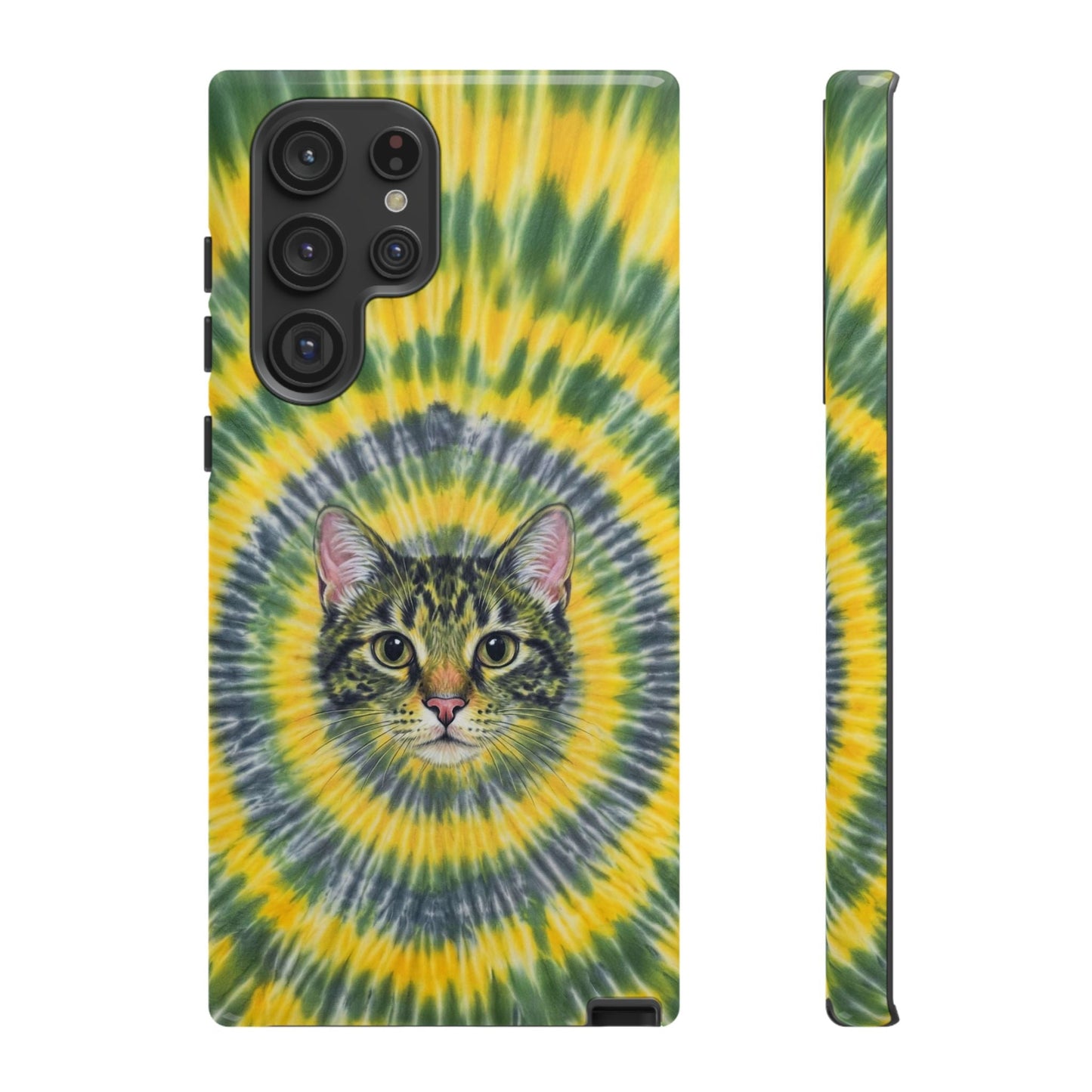 FUNNY CAT SWIRL  PHONE CASE - TLNT1604263