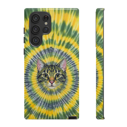 FUNNY CAT SWIRL  PHONE CASE - TLNT1604263