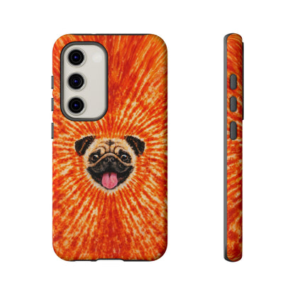 PUG DOG ORANGE  PHONE CASE - TLNT1604261