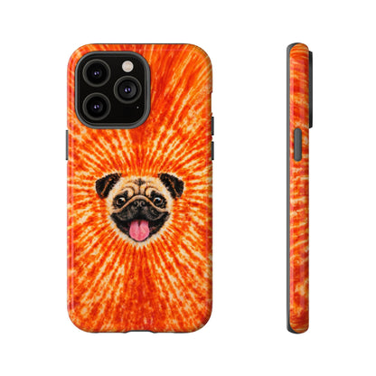 PUG DOG ORANGE  PHONE CASE - TLNT1604261