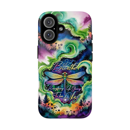 JUST BREATH DRAGONFLY  PHONE CASE  - TLHG2304264