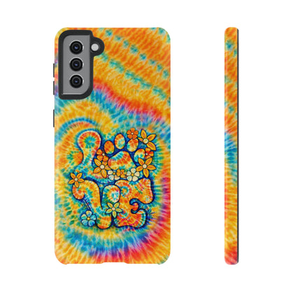 LOVE PAW PRINT SWIRL PHONE CASE  - TLHN2304264