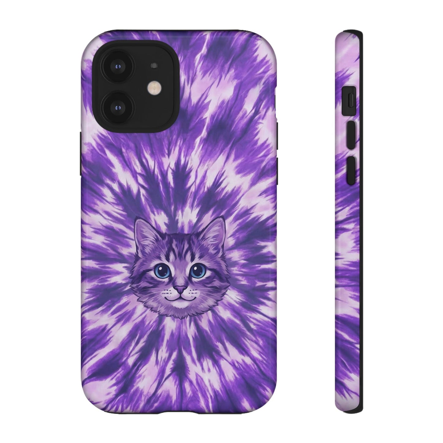 PURPLE AURA CAT PHONE CASE - TYPQ1304269