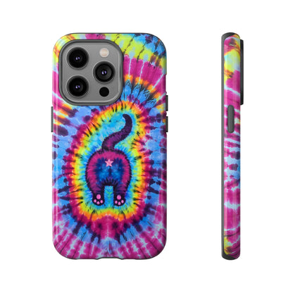 CAT COLORFUL SWIRL PATTERN PHONE CASE - TLTW1404263