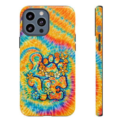 LOVE PAW PRINT SWIRL PHONE CASE  - TLHN2304264
