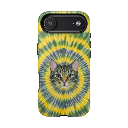 FUNNY CAT SWIRL MAGNETIC PHONE CASE - TLNT1604263