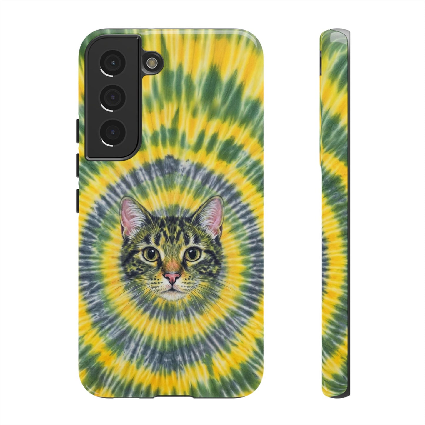 FUNNY CAT SWIRL  PHONE CASE - TLNT1604263