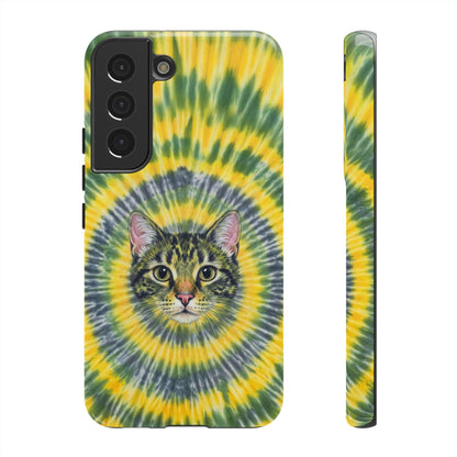 FUNNY CAT SWIRL  PHONE CASE - TLNT1604263