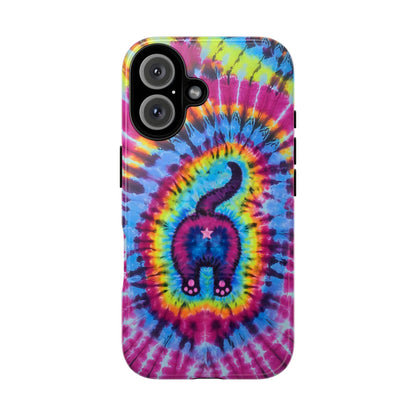 CAT COLORFUL SWIRL PATTERN PHONE CASE - TLTW1404263