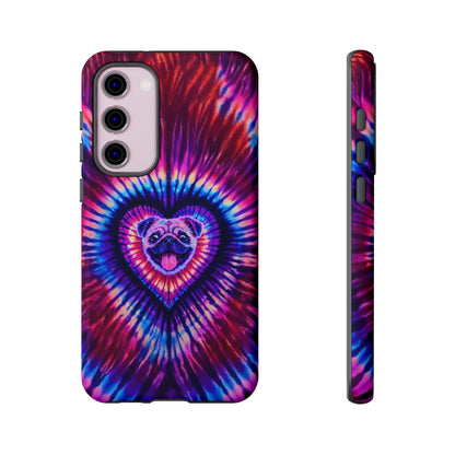 PUG DOG HEART SWIRL PHONE CASE  - TLTW1104264