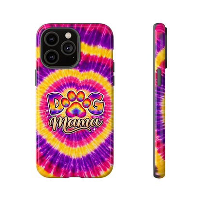 DOG MAMA PAW PRINT SWIRL PHONE CASE   - TLNT1504261