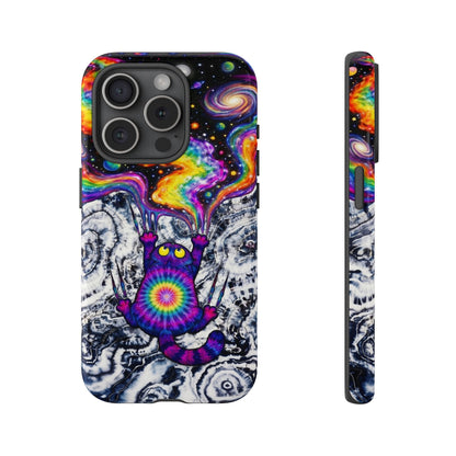 SCRATCHING CAT GALAXY PHONE CASE - KMTM1004261