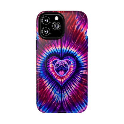 PUG DOG HEART MAGNETIC PHONE CASE - TLTW1104264