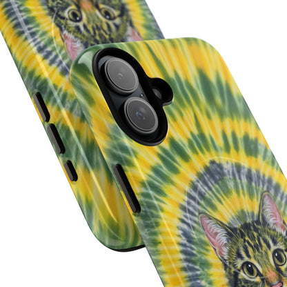 FUNNY CAT SWIRL MAGNETIC PHONE CASE - TLNT1604263