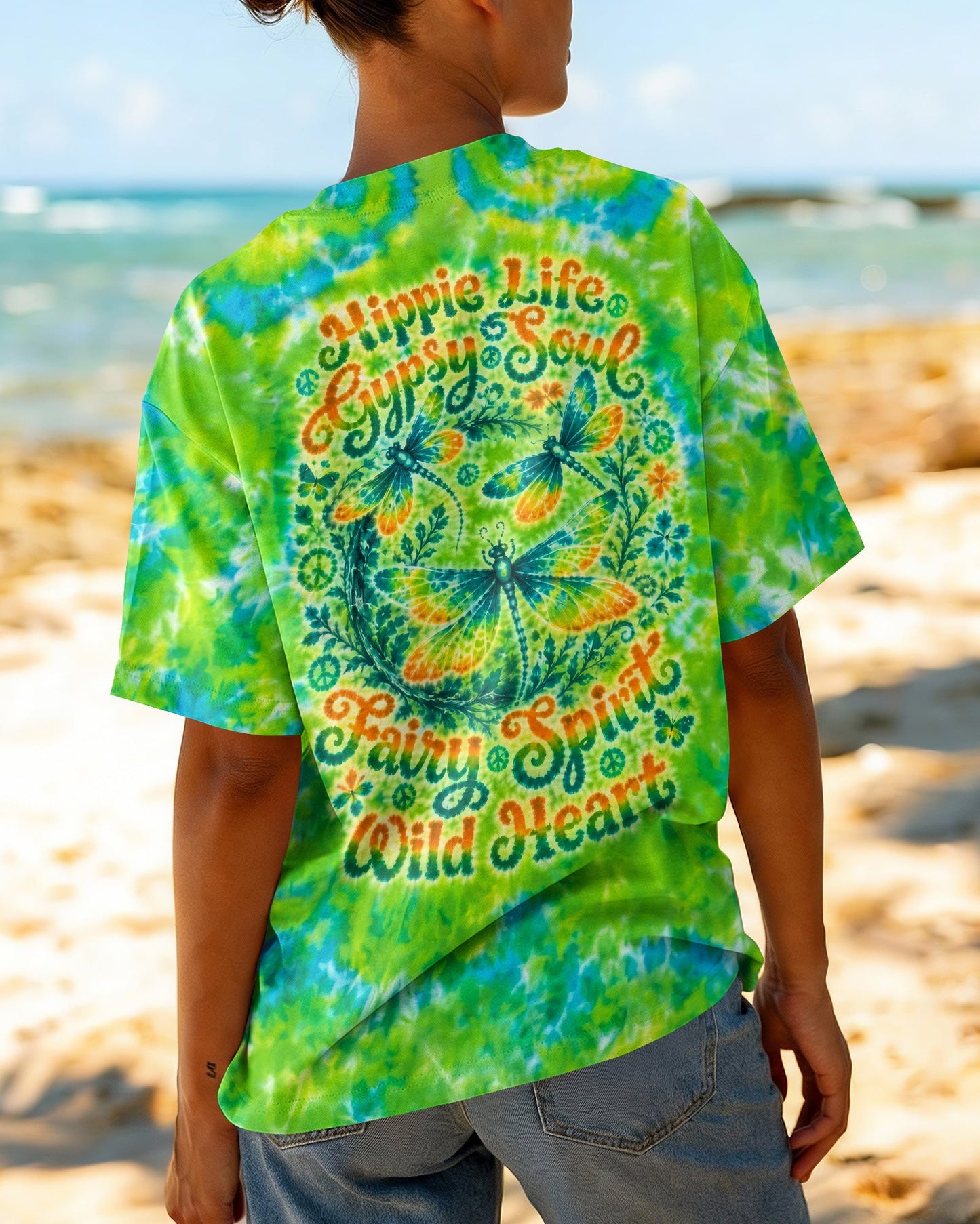 DRAGONFLY GYPSY SOUL ALL OVER PRINT - RI0807261